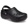 Classic Lined Clog con plataforma «Black»