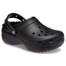 Classic Lined Clog con plataforma «Black»