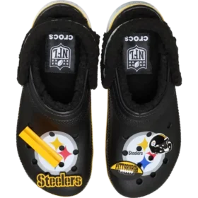 Classic Lined Clog for the Pittsburgh Steelers of the NFL