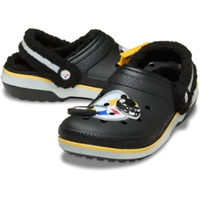 Classic Lined Clog for the Pittsburgh Steelers of the NFL