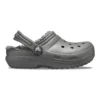 Classic Lined Clog «Gris pizarra ahumado»