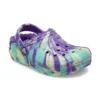 Classic Lined Clog «Neon Purple Multi»