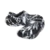 Classic Lined Clog Outdoor Sandal «Marbled White Black»