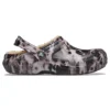 Classic Lined Clog teñido con lejía «Negro, blanco y beige»