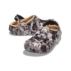 Classic Lined Clog teñido con lejía «Negro, blanco y beige»