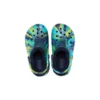 Classic Lined Marbled Zuecos «Blue Tie-Dye»
