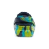 Classic Lined Marbled Zuecos «Blue Tie-Dye»