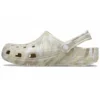 Classic Marbled Clog «Bone & Multi»