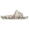 Classic Marbled Sandal «White Brown»