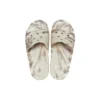 Classic Marbled Sandal «White Brown»