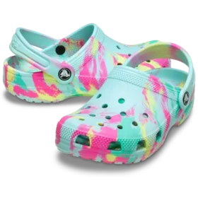Classic Marbled Zueco para niños pequeños