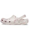Classic Marbled Zuecos «White Pink»