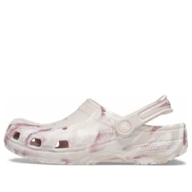 Classic Marbled Zuecos «White Pink»