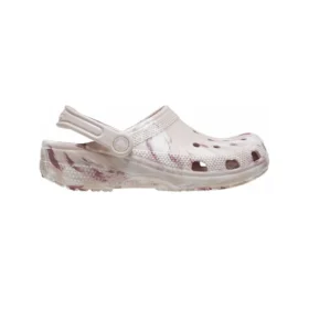 Classic Marbled Zuecos «White Pink»