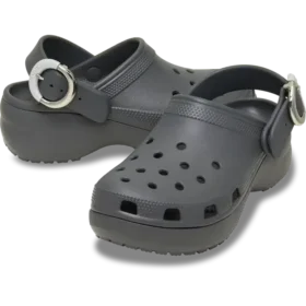 Classic Platform Clog con hebilla chapada