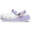 Classic Sandal casual unisex «Blanco-Púrpura»