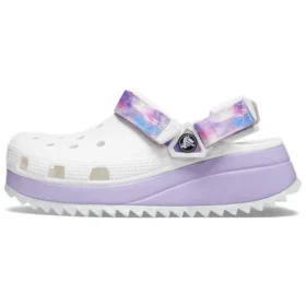 Classic Sandal casual unisex «Blanco-Púrpura»