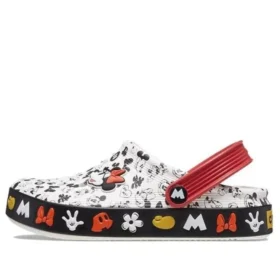 Classic x Mickey Mouse Zuecos «Blanco, Rojo, Negro»