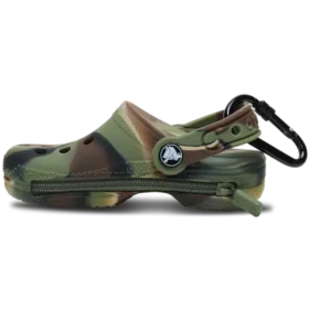 Colgante clásico para bolso tipo zueco marmolado
