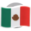 Colgante Jibbitz™ con la bandera de México