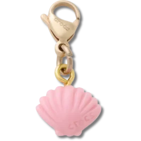 Colgante Jibbitz™ de concha rosa