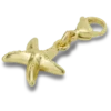 Colgante Jibbitz™ de estrella de mar dorada Colgante Jibbitz™ de estrella de mar dorada