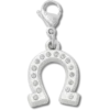 Colgante Jibbitz de herradura de plata de la suerte Colgante Jibbitz de herradura de plata de la suerte
