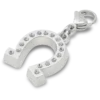 Colgante Jibbitz de herradura de plata de la suerte Colgante Jibbitz de herradura de plata de la suerte