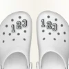 Colgante para zapatos Jibbitz con el número 0