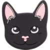 Colgante para zapatos Jibbitz™ de gato negro