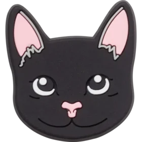 Colgante para zapatos Jibbitz™ de gato negro Colgante para zapatos Jibbitz™ de gato negro