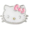 Colgante para zapatos Jibbitz™ de Hello Kitty con gato Glitter Colgante para zapatos Jibbitz™ de Hello Kitty con gato Glitter