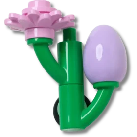 Colgantes Jibbitz™ 4Lw: capullo de flor morado