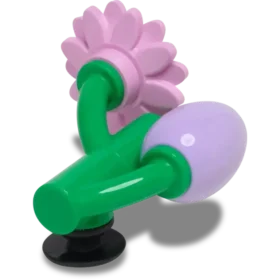 Colgantes Jibbitz™ 4Lw: capullo de flor morado