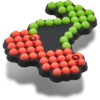 Colgantes Jibbitz™ «Beaded Cherry»