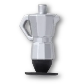 Colgantes Jibbitz™ «Cafetera 3D»