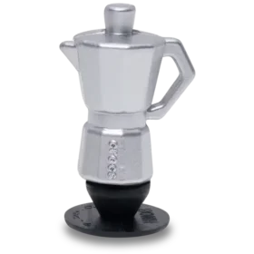 Colgantes Jibbitz™ «Cafetera 3D»