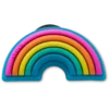 Colgantes Jibbitz™ «Colores del arcoíris»