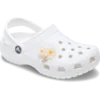 Colgantes Jibbitz™ con diseño de flor blanca