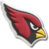 Colgantes Jibbitz con el logotipo de los Arizona Cardinals de la NFL Colgantes Jibbitz con el logotipo de los Arizona Cardinals de la NFL