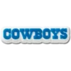 Colgantes Jibbitz™ con el logotipo de los Dallas Cowboys de la NFL