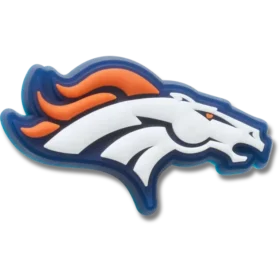 Colgantes Jibbitz™ con el logotipo de los Denver Broncos de la NFL
