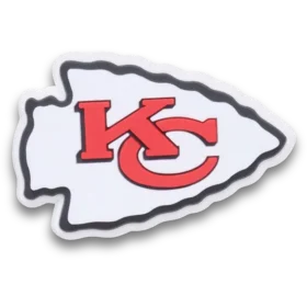 Colgantes Jibbitz™ con el logotipo de los Kansas City Chiefs de la NFL