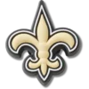 Colgantes Jibbitz™ con el logotipo de los New Orleans Saints de la NFL