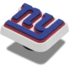 Colgantes Jibbitz™ con el logotipo de los New York Giants de la NFL