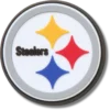 Colgantes Jibbitz™ con el logotipo de los Pittsburgh Steelers de la NFL