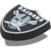 Colgantes Jibbitz™ con el logotipo de los Raiders de Las Vegas de la NFL