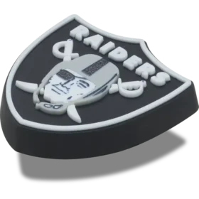 Colgantes Jibbitz™ con el logotipo de los Raiders de Las Vegas de la NFL