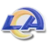 Colgantes Jibbitz™ con el logotipo de los Rams de Los Ángeles de la NFL