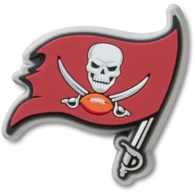 Colgantes Jibbitz™ con el logotipo de los Tampa Bay Buccaneers de la NFL